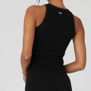 ALO Seamless Ribbed Warm Nights Dress